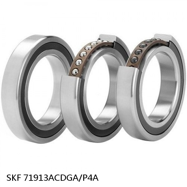 71913ACDGA/P4A SKF Super Precision,Super Precision Bearings,Super Precision Angular Contact,71900 Series,25 Degree Contact Angle #1 image